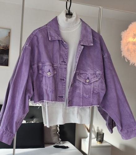 Bershka damen denim jeansjacke - damen,