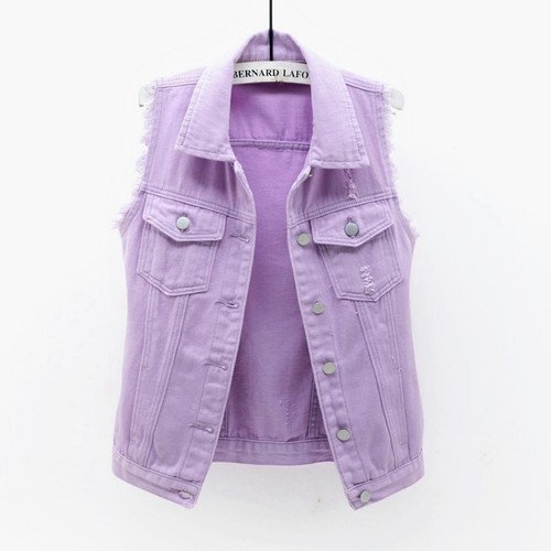 Damen jeansweste ärmellos - damen,