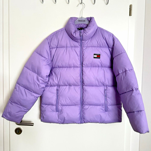 Tommy jeans steppjacke lila - lila, m