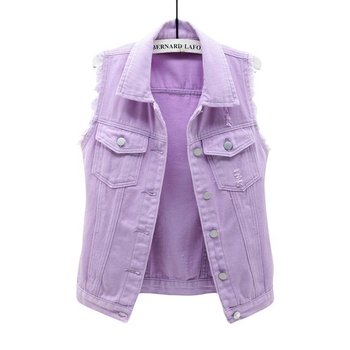 Damen jeansweste ärmellos - damen,