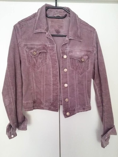 Jeansjacke lila fliederfarben - jeansjacke, lila/fliederfarben