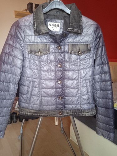 Damen jeans steppjacke m - damen, gr.