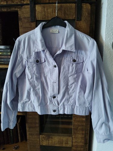Flieder jeansjacke miss - jeansjacke,