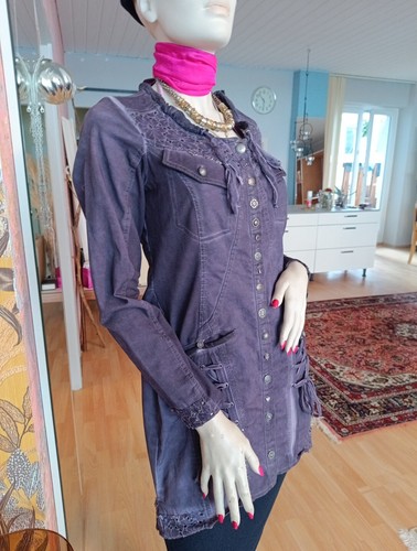 Geniale jacke kleid tredy lila - jacke,