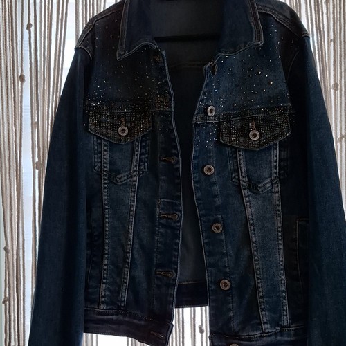 Damen jeansjacke denim - damen, blau